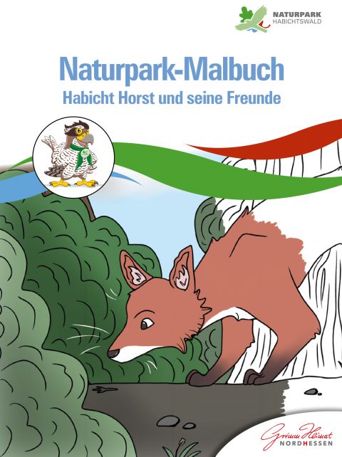 Titel Malbuch Naturpark